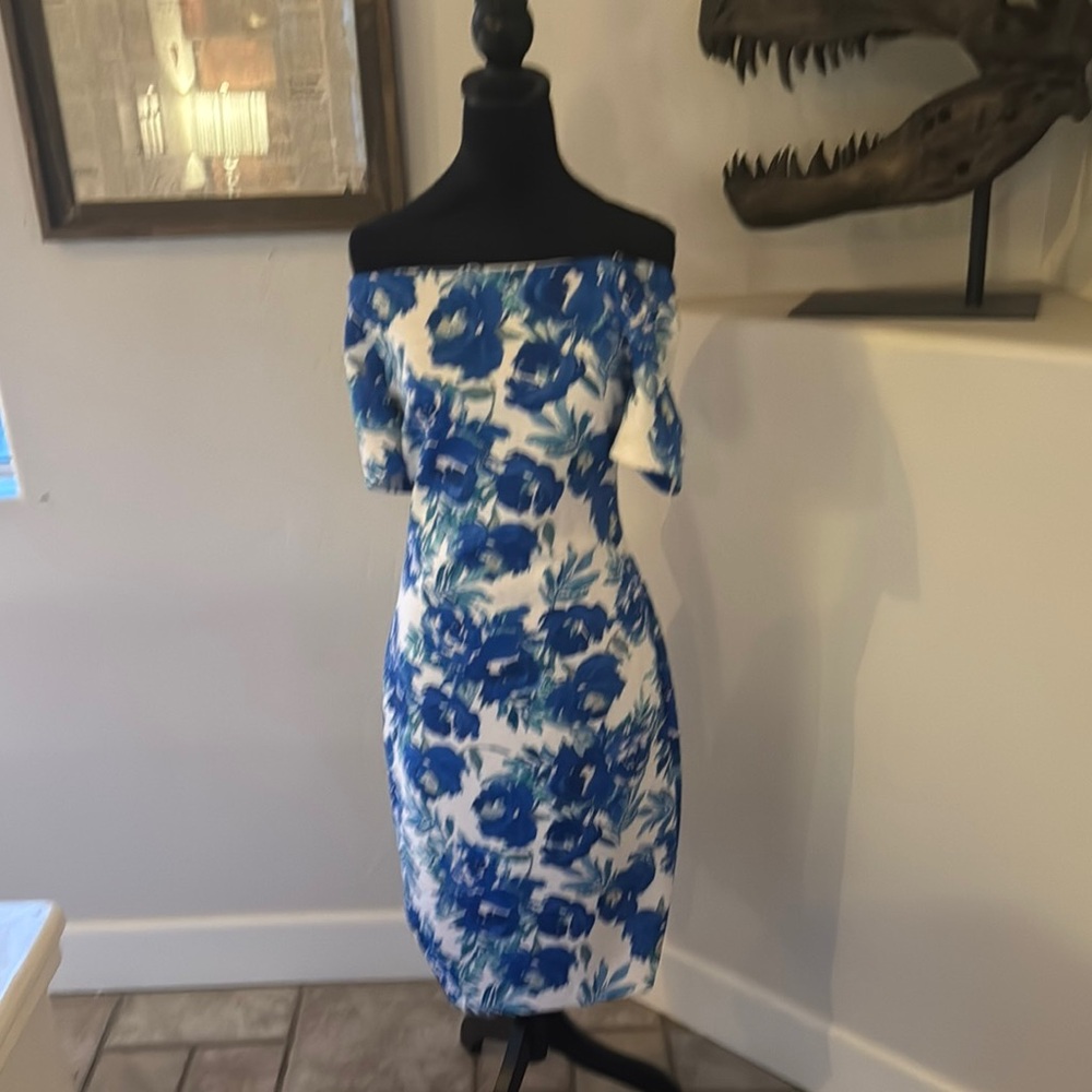 Floral Off-Shoulder Dress